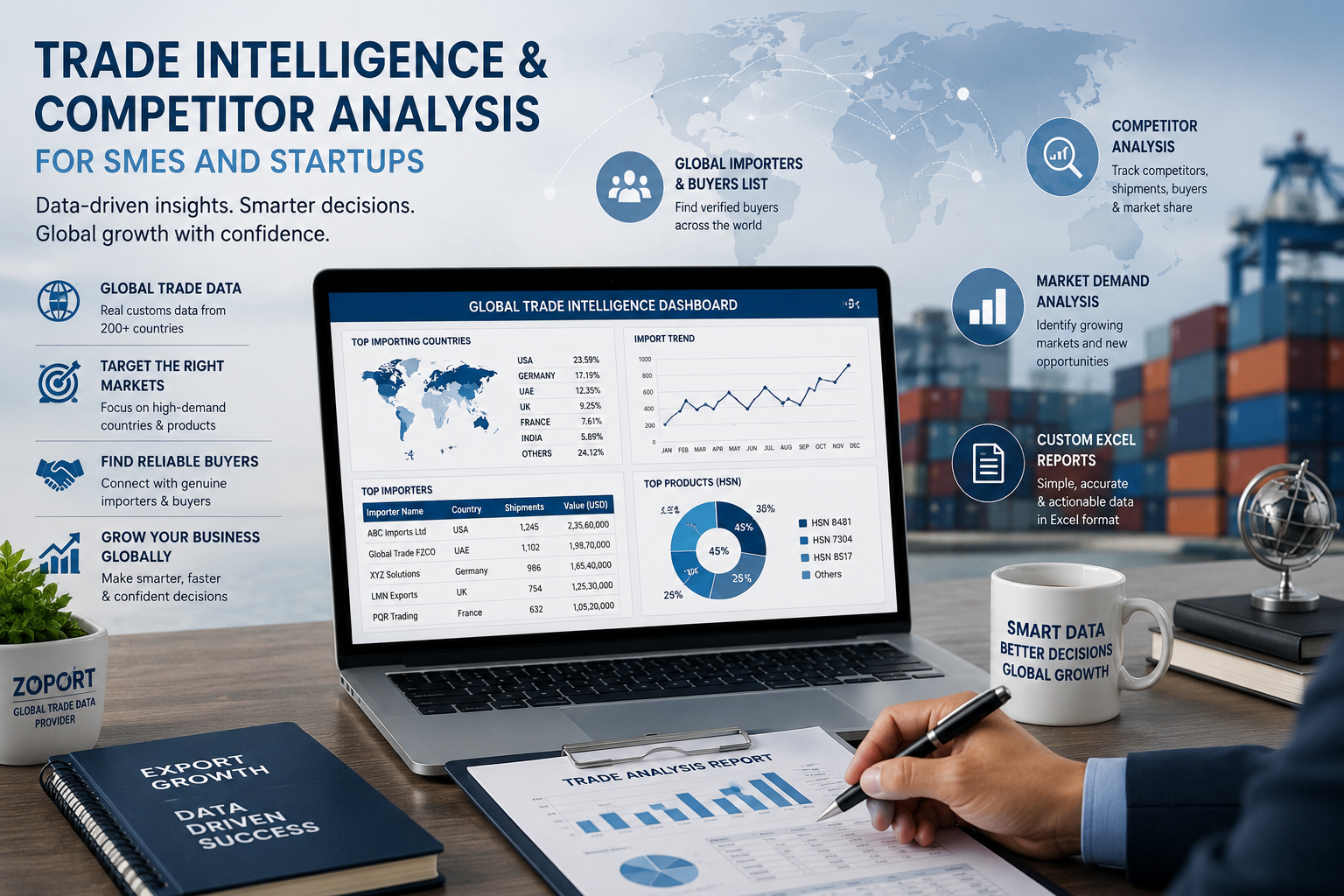 Trade Intelligence and Competitor Analysis for SMEs